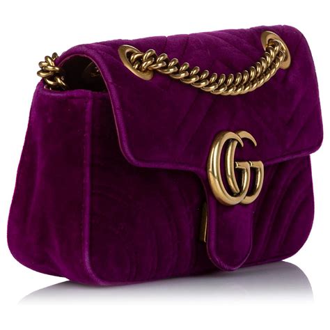 sac marmont velours gucci